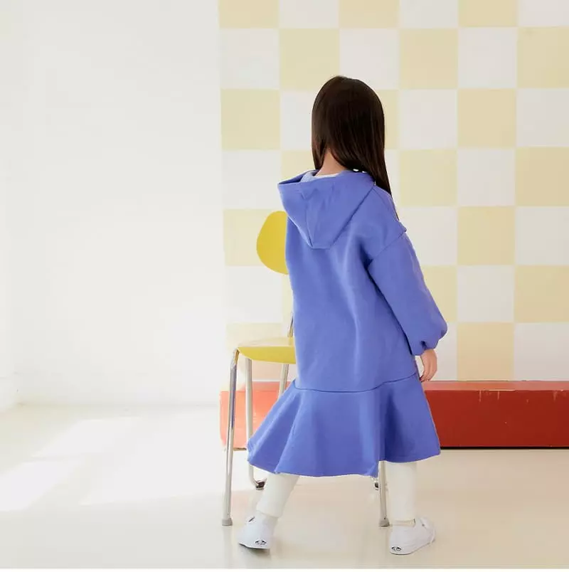 Whitesketchbook - Korean Children Fashion - #littlefashionista - Plare Hoody One-piece - 8