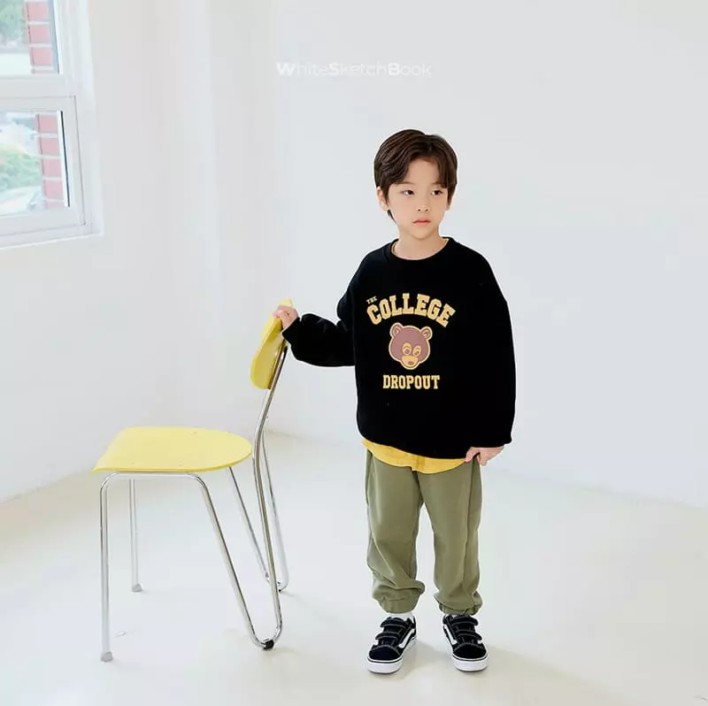 Whitesketchbook - Korean Children Fashion - #magicofchildhood - Bear Sweatshirt - 11