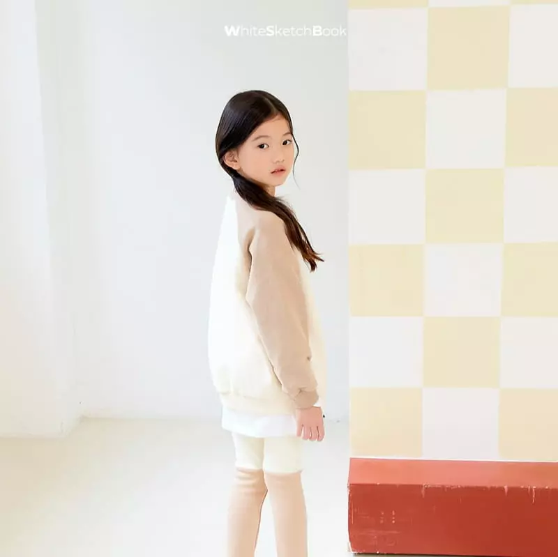 Whitesketchbook - Korean Children Fashion - #magicofchildhood - Raglan Color Sweatshirt - 10