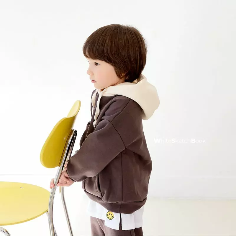 Whitesketchbook - Korean Children Fashion - #magicofchildhood - Fleece Hoody - 9