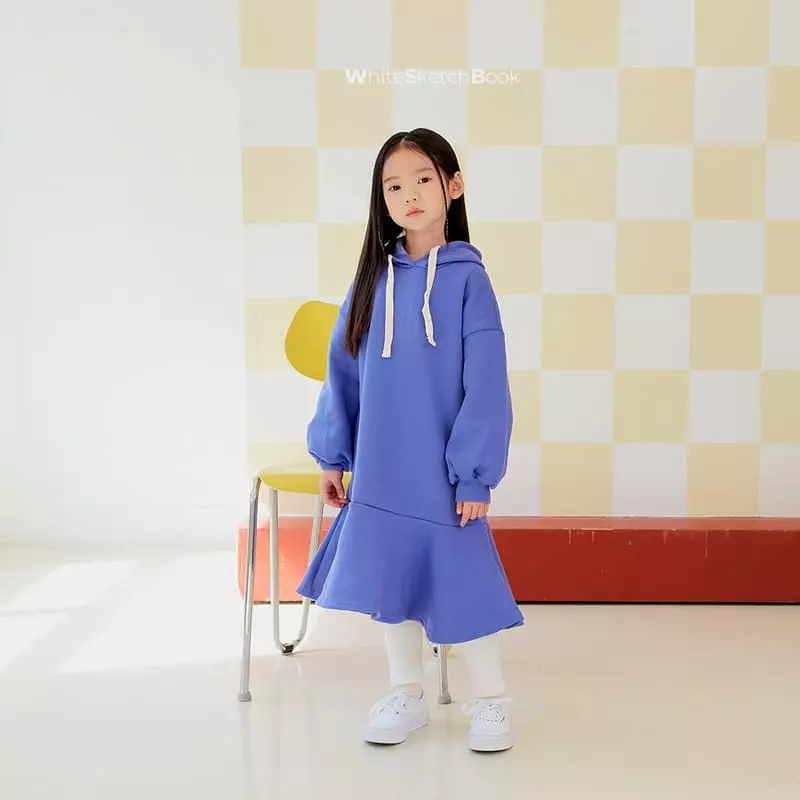 Whitesketchbook - Korean Children Fashion - #magicofchildhood - Plare Hoody One-piece - 9