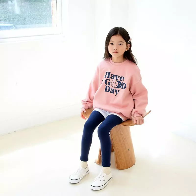 Whitesketchbook - Korean Children Fashion - #minifashionista - Good Day Sweatshirt - 5