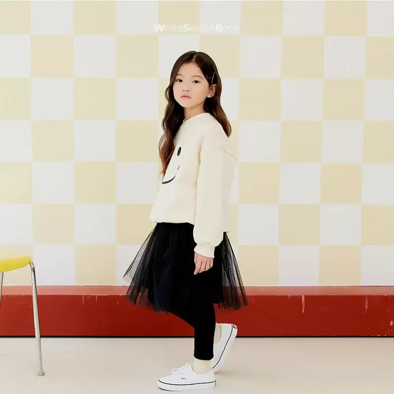 Whitesketchbook - Korean Children Fashion - #prettylittlegirls - Tutu Mink Leggings - 3
