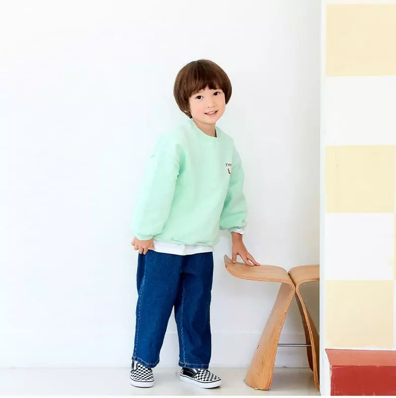Whitesketchbook - Korean Children Fashion - #prettylittlegirls - Love Sweatshirt - 9