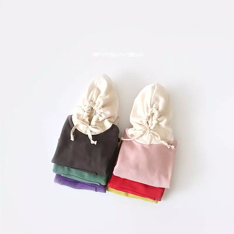 Whitesketchbook - Korean Children Fashion - #prettylittlegirls - Fleece Hoody - 11