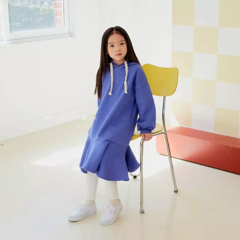 Whitesketchbook - Korean Children Fashion - #prettylittlegirls - Plare Hoody One-piece - 11