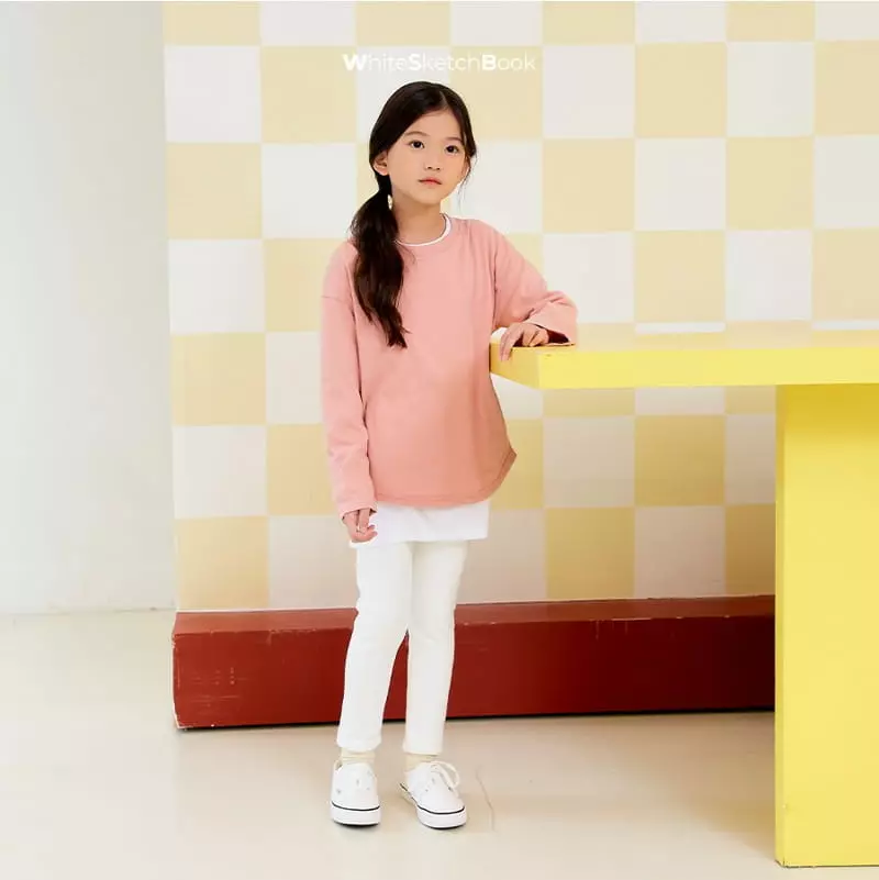 Whitesketchbook - Korean Children Fashion - #stylishchildhood - Smile Mink Leggings - 8