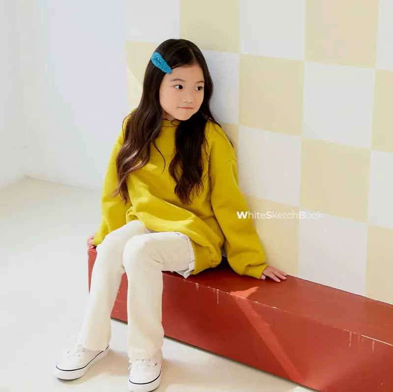 Whitesketchbook - Korean Children Fashion - #stylishchildhood - Simple Sweatshirt - 6