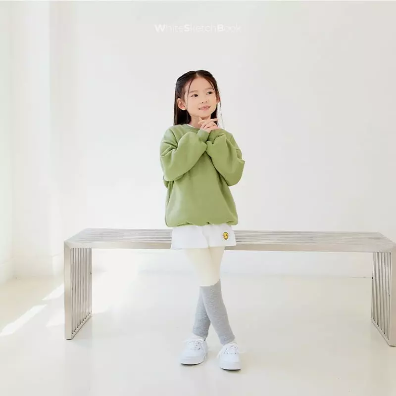 Whitesketchbook - Korean Children Fashion - #toddlerclothing - Half Mink Leggings - 6