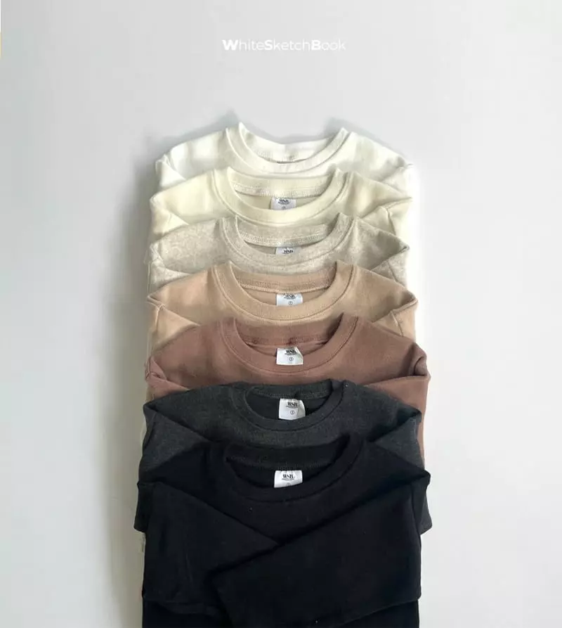 Whitesketchbook - Korean Children Fashion - #toddlerclothing - Pastel Tee - 10