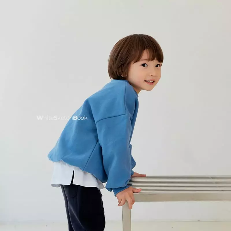 Whitesketchbook - Korean Children Fashion - #toddlerclothing - Daily Fleece Sweatshirt - 7