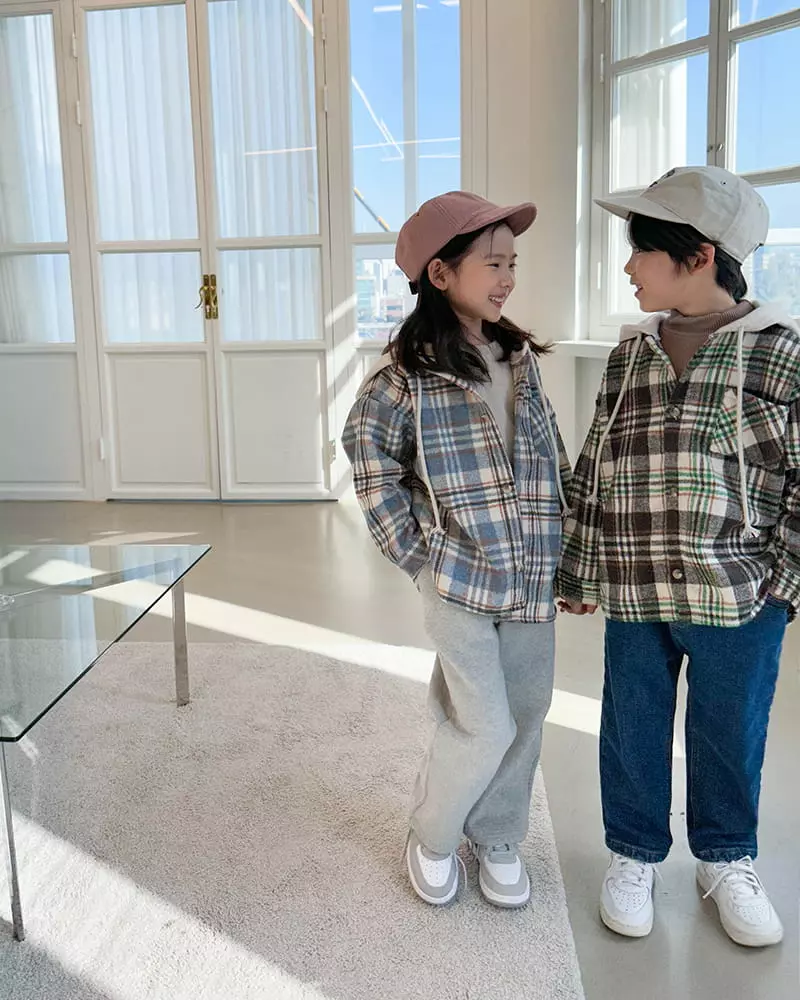 Witty Boy - Korean Children Fashion - #Kfashion4kids - Bona Check Shirt - 2