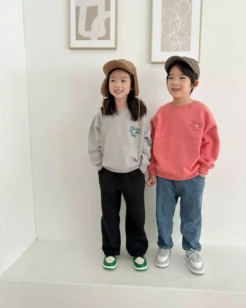 Witty Boy - Korean Children Fashion - #Kfashion4kids - Good Day Sweatshirt - 6