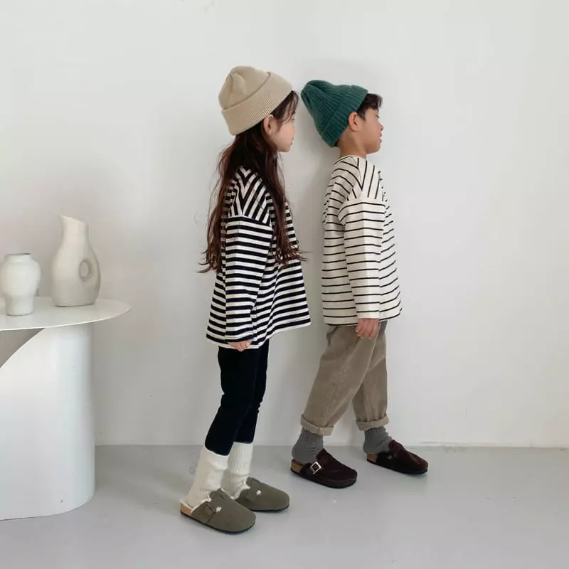 Witty Boy - Korean Children Fashion - #childofig - Multi Stripes Tee - 2