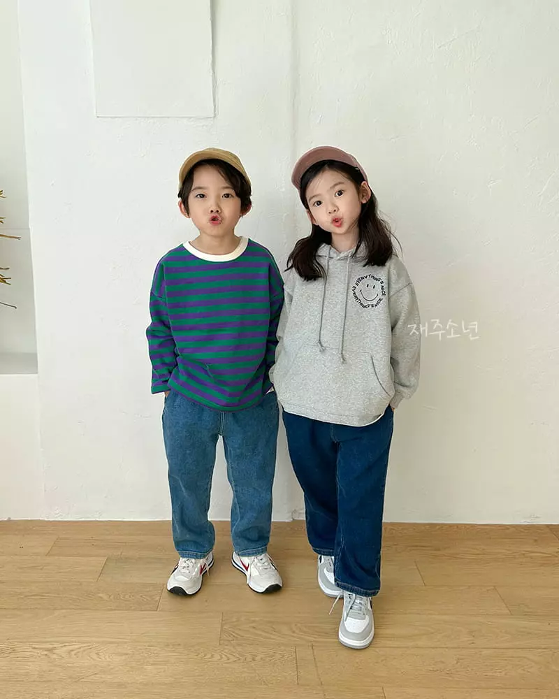 Witty Boy - Korean Children Fashion - #childofig - Lucky Stripes Tee - 10