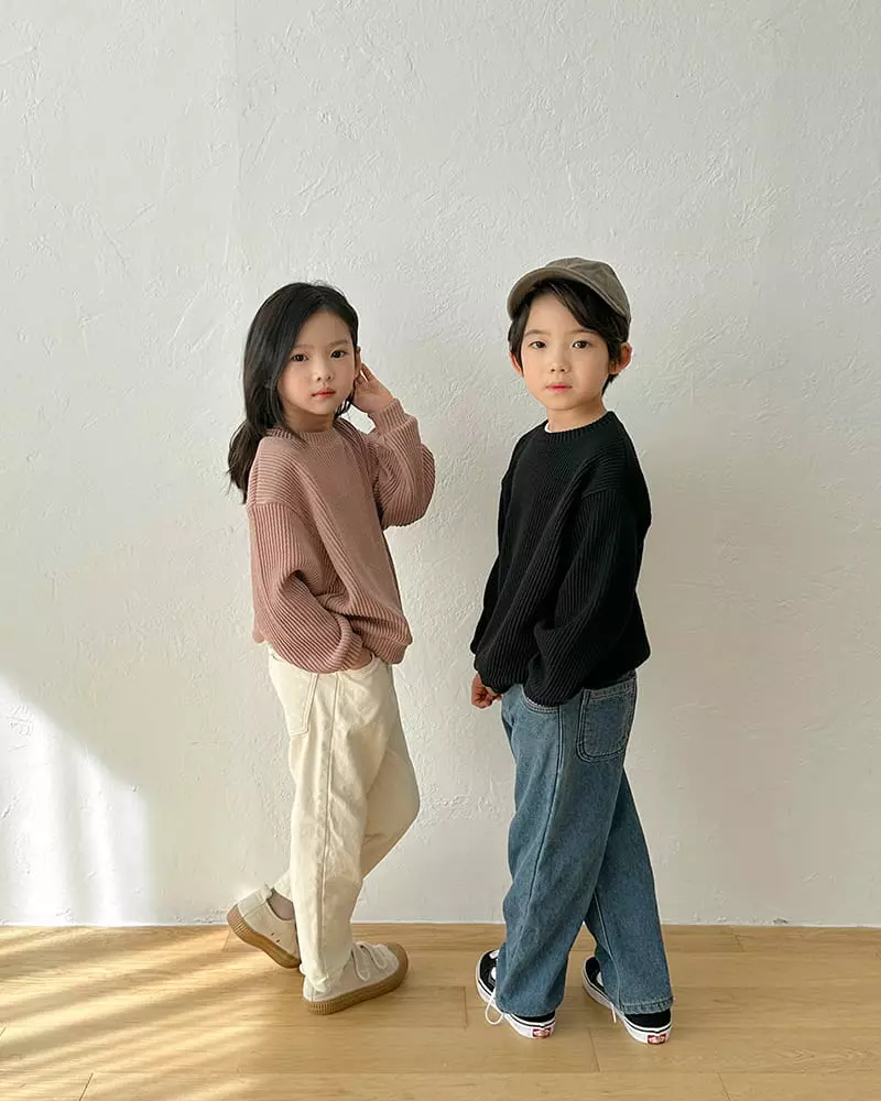 Witty Boy - Korean Children Fashion - #childofig - Churros Knit Tee - 6