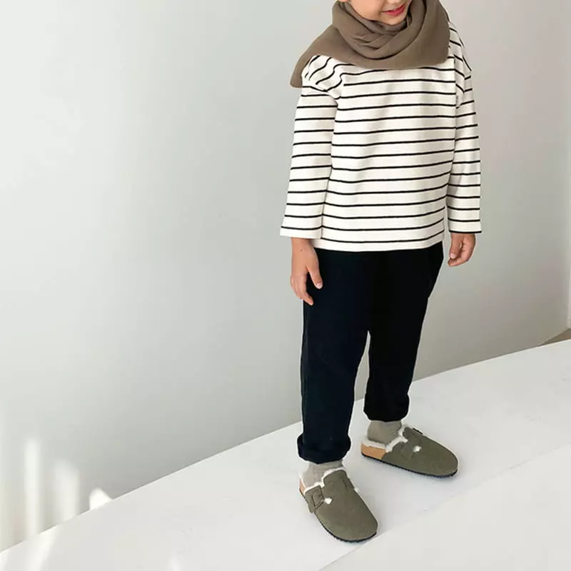 Witty Boy - Korean Children Fashion - #childrensboutique - Multi Stripes Tee - 3