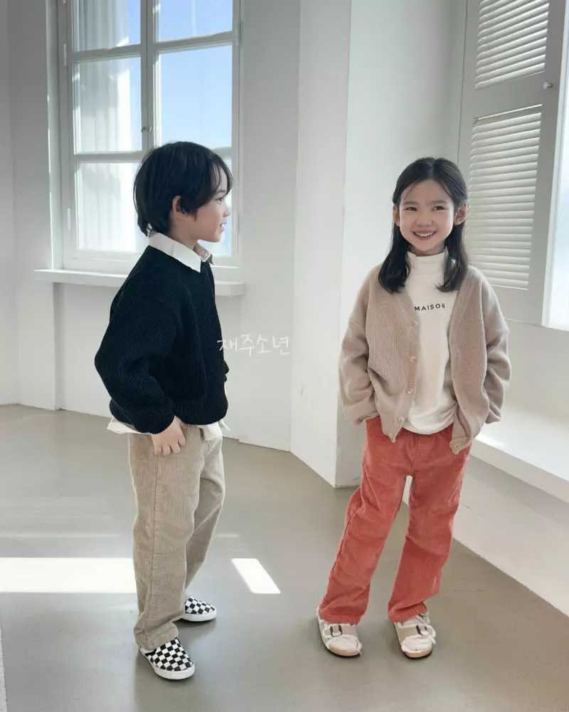 Witty Boy - Korean Children Fashion - #childrensboutique - Masion Half Turtleneck Tee - 2