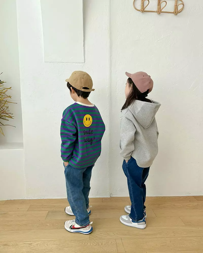 Witty Boy - Korean Children Fashion - #childrensboutique - Lucky Stripes Tee - 11