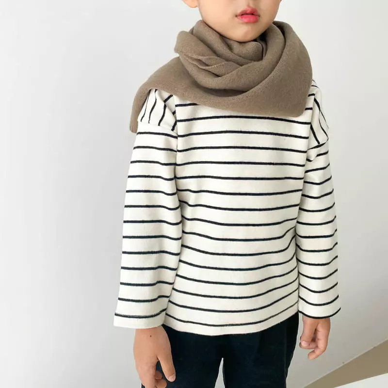 Witty Boy - Korean Children Fashion - #childrensboutique - Multi Stripes Tee - 4