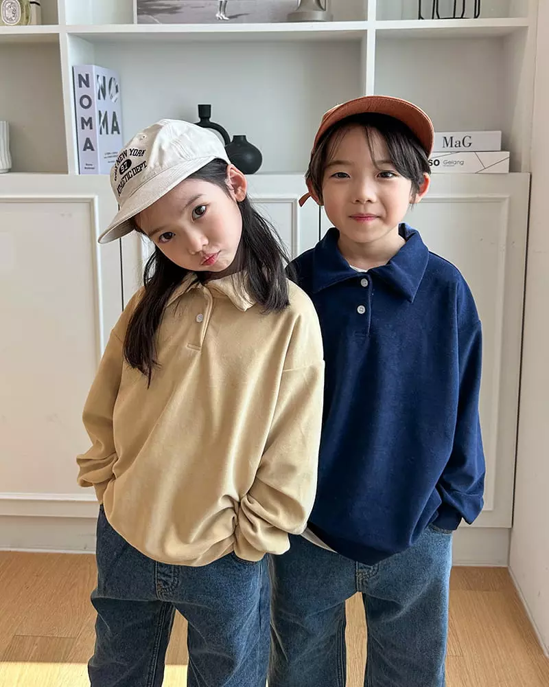 Witty Boy - Korean Children Fashion - #designkidswear - Bell Collar Tee - 11