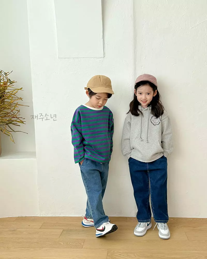 Witty Boy - Korean Children Fashion - #designkidswear - Lucky Stripes Tee - 12