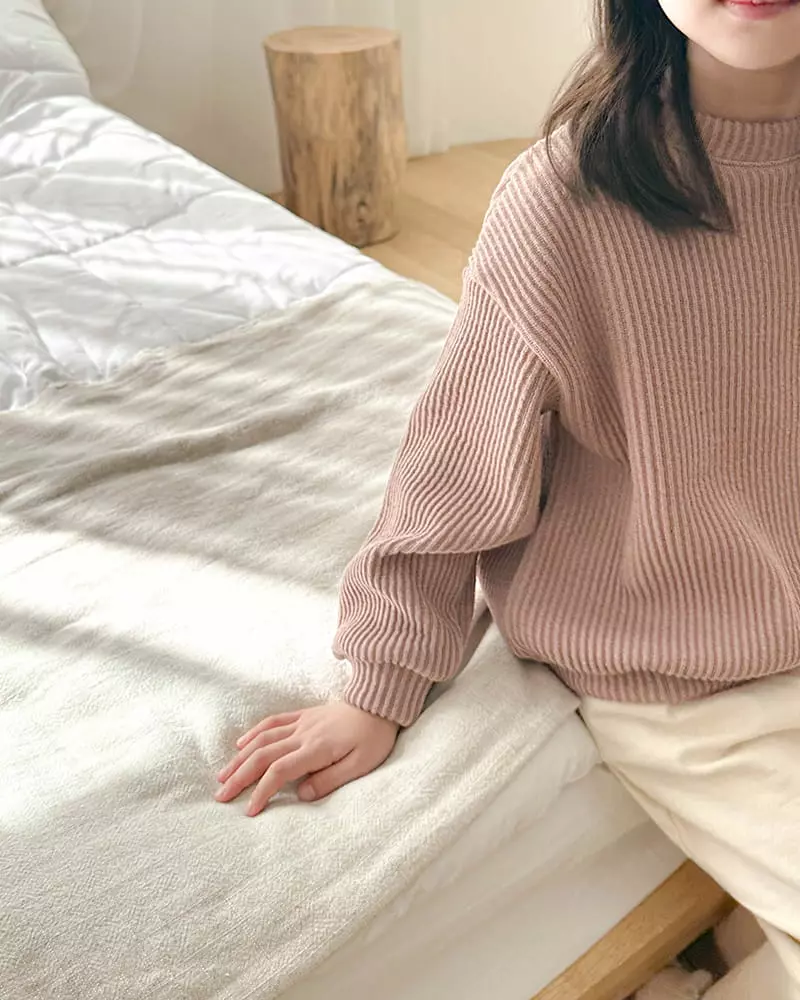 Witty Boy - Korean Children Fashion - #designkidswear - Churros Knit Tee - 8