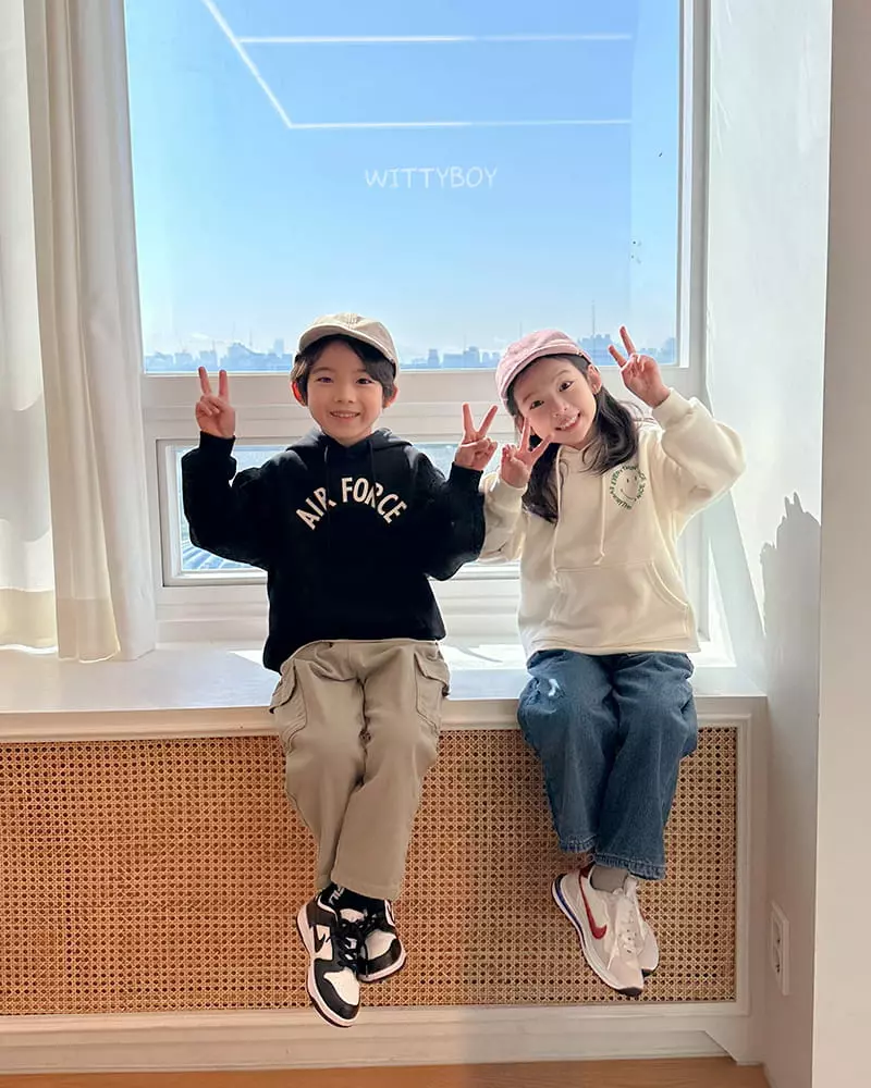 Witty Boy - Korean Children Fashion - #designkidswear - Pos Hoody - 3