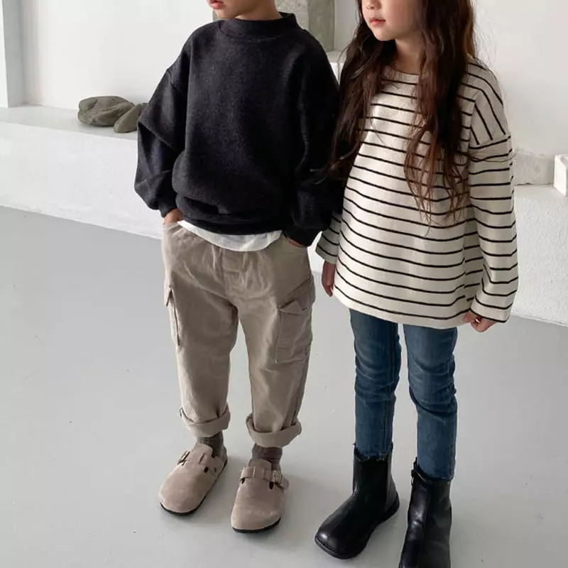 Witty Boy - Korean Children Fashion - #discoveringself - Multi Stripes Tee - 5