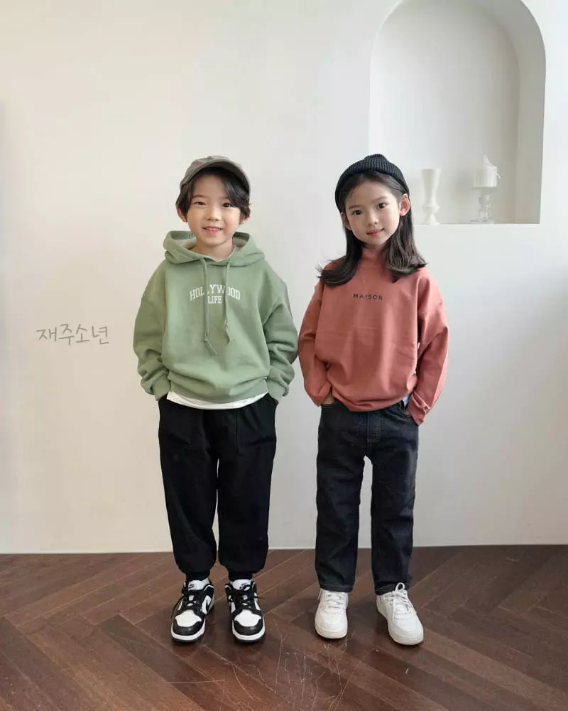 Witty Boy - Korean Children Fashion - #fashionkids - Masion Half Turtleneck Tee - 5