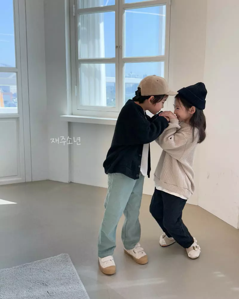 Witty Boy - Korean Children Fashion - #fashionkids - Churros Knit Tee - 10