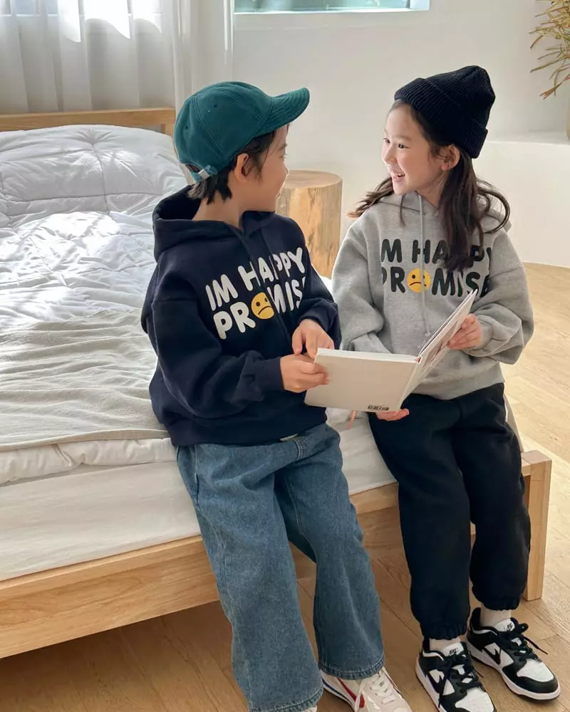 Witty Boy - Korean Children Fashion - #fashionkids - Happy Hoody - 2