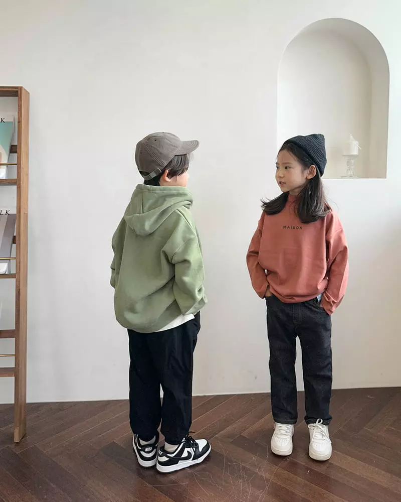 Witty Boy - Korean Children Fashion - #kidsshorts - Masion Half Turtleneck Tee - 6