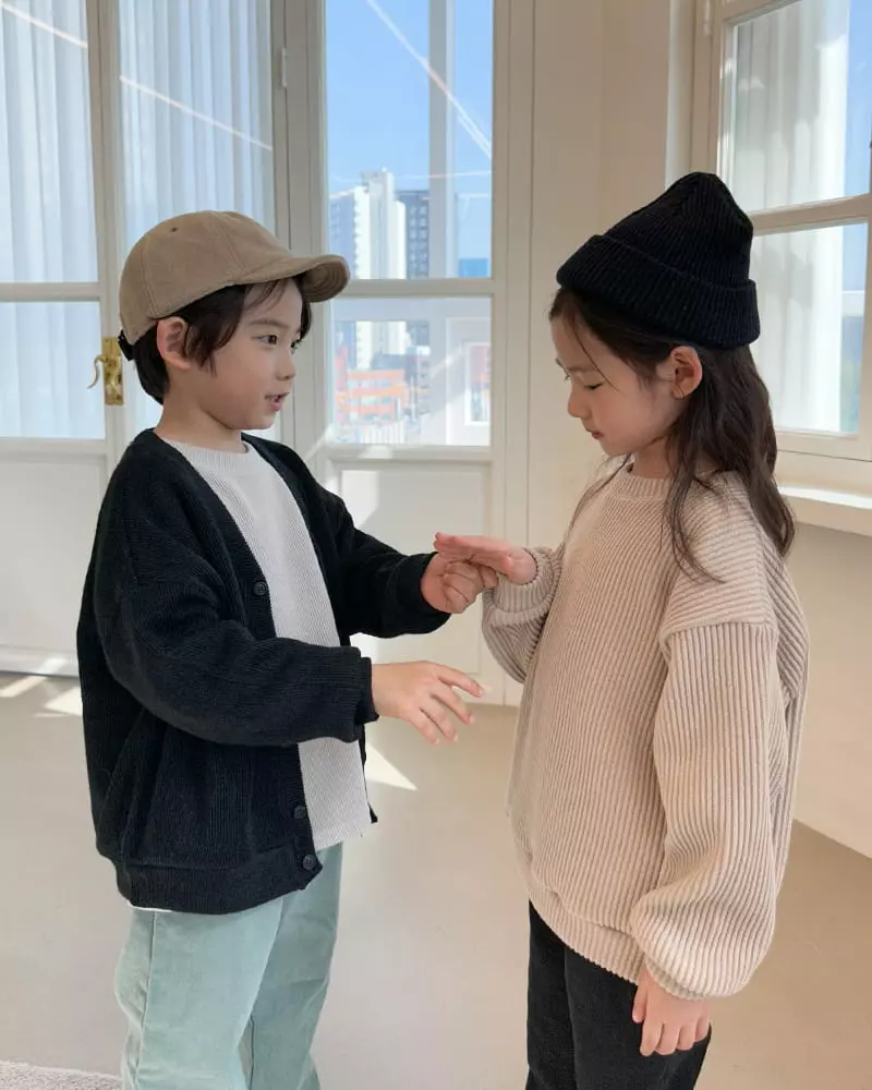 Witty Boy - Korean Children Fashion - #kidsshorts - Churros Knit Tee - 11