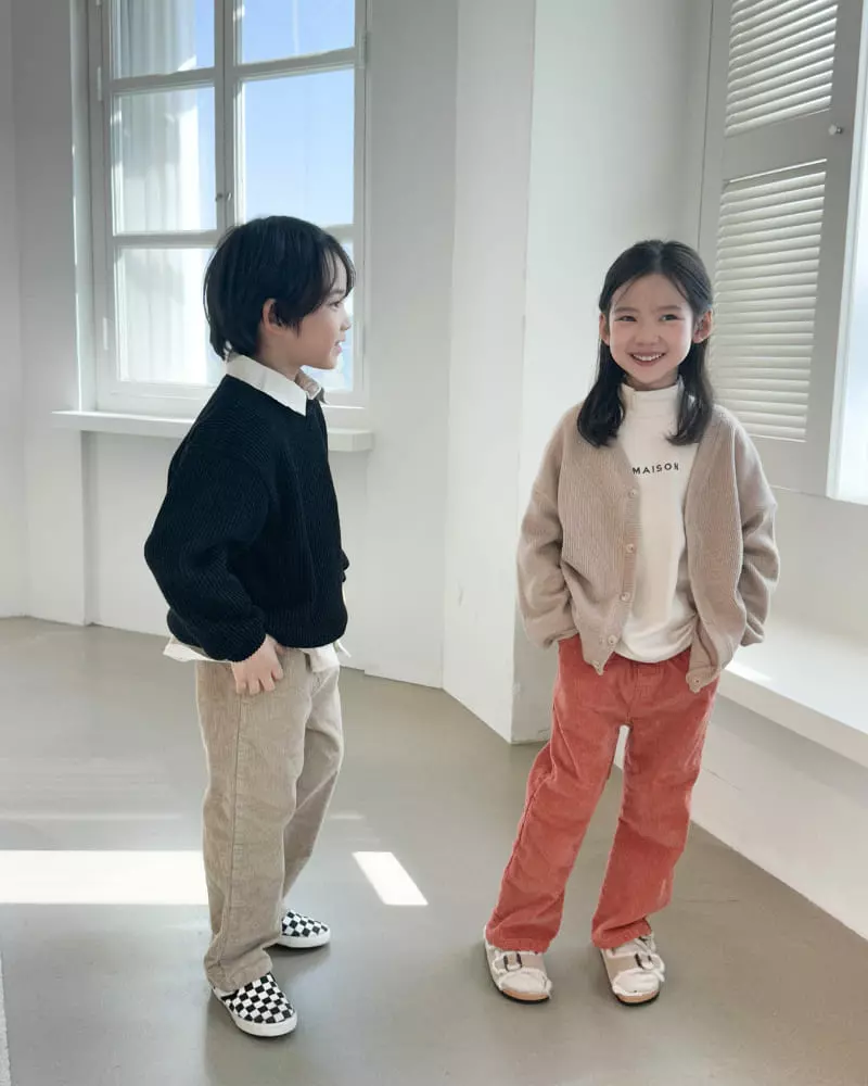 Witty Boy - Korean Children Fashion - #kidsshorts - Honey Wide Pants - 2