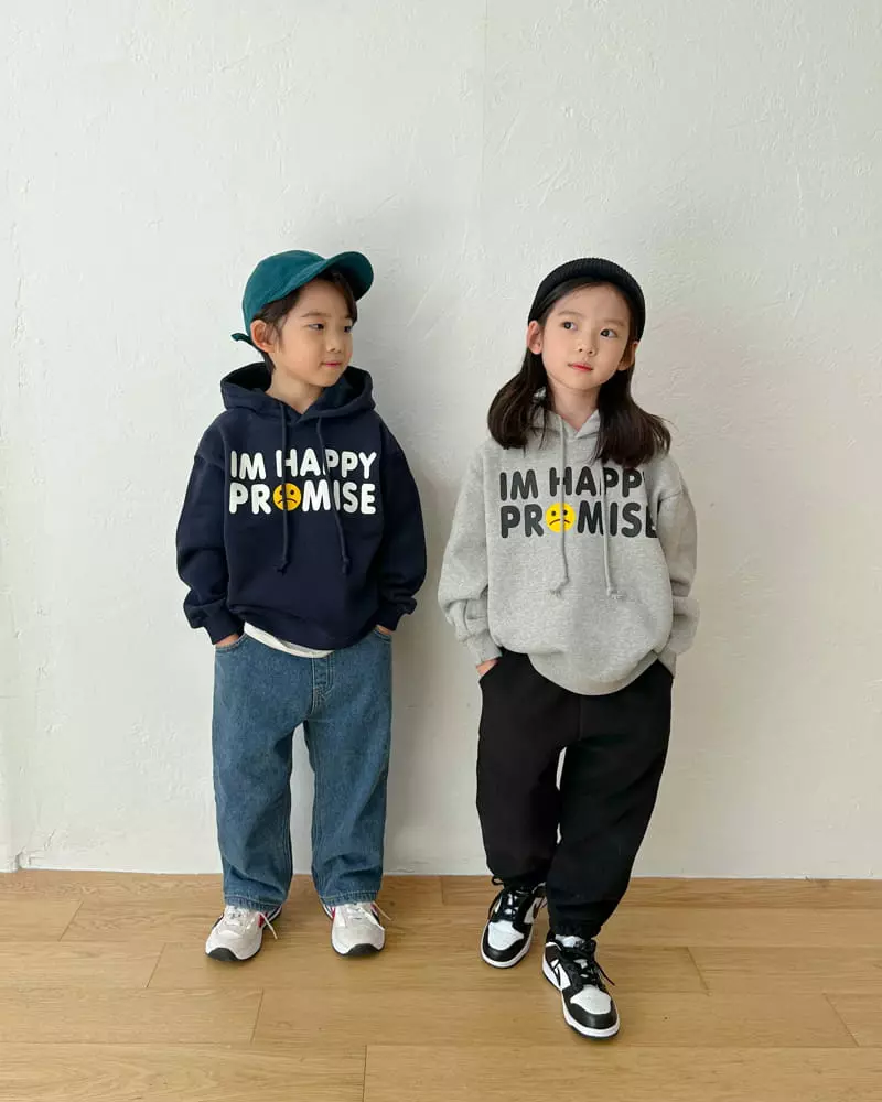 Witty Boy - Korean Children Fashion - #kidsshorts - Happy Hoody - 4