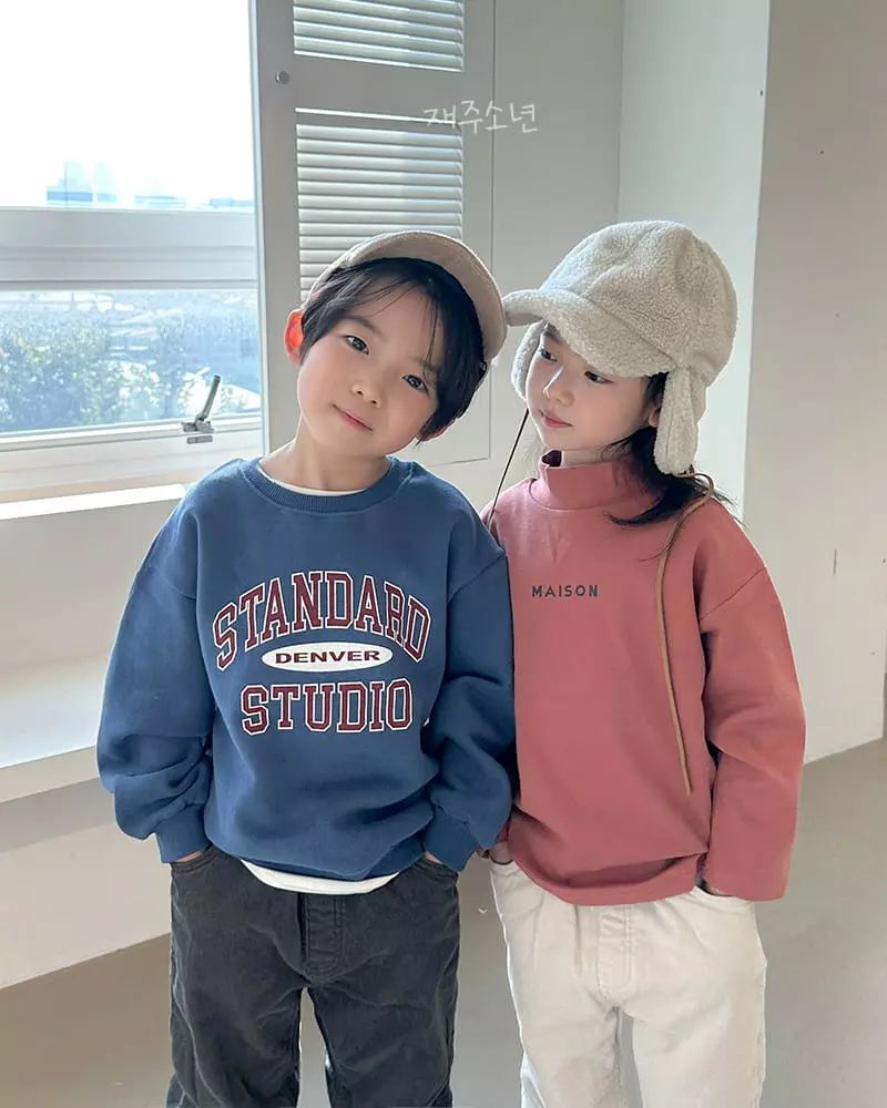 Witty Boy - Korean Children Fashion - #kidzfashiontrend - Masion Half Turtleneck Tee - 8