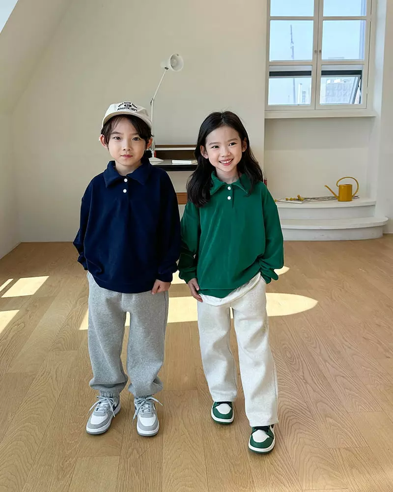 Witty Boy - Korean Children Fashion - #kidzfashiontrend - Bell Collar Tee - 2