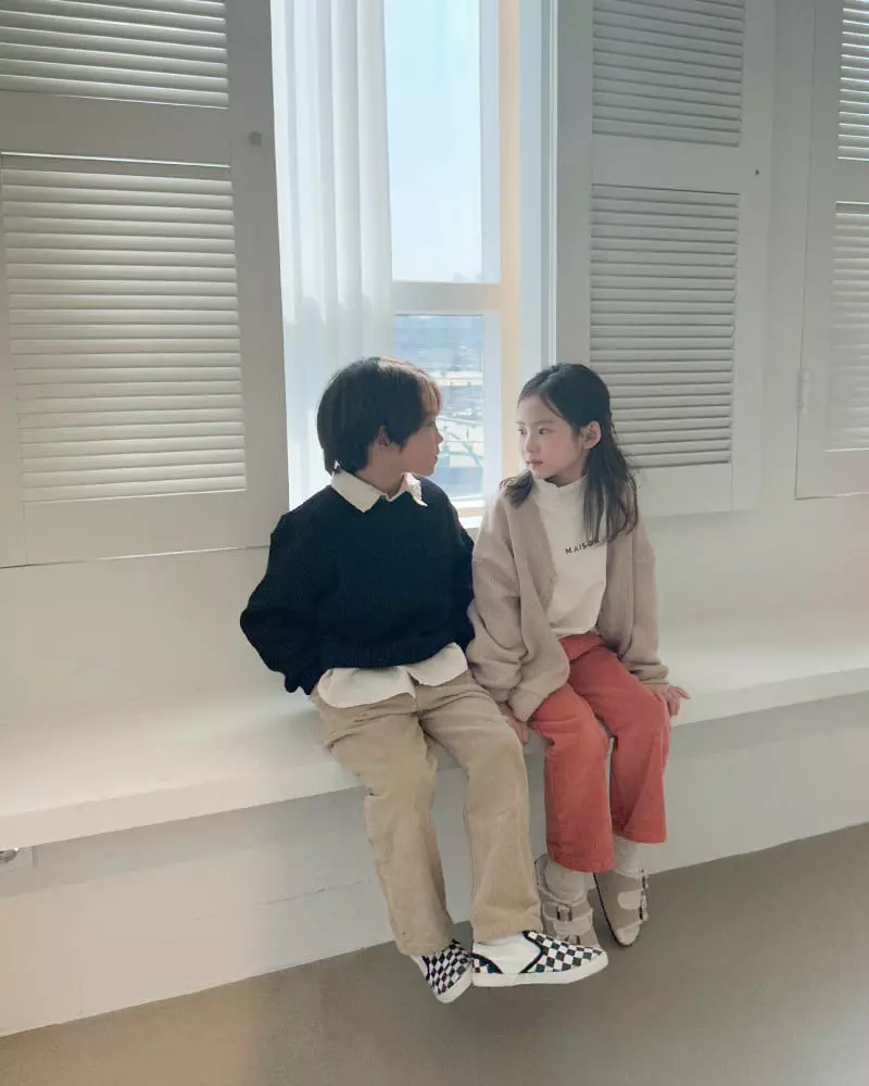 Witty Boy - Korean Children Fashion - #kidsstore - Honey Wide Pants - 4
