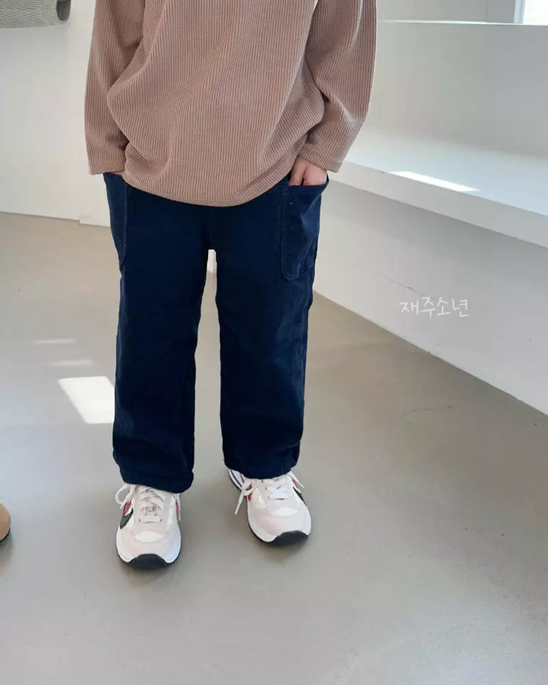 Witty Boy - Korean Children Fashion - #littlefashionista - Dandy Pocket Pants - 2