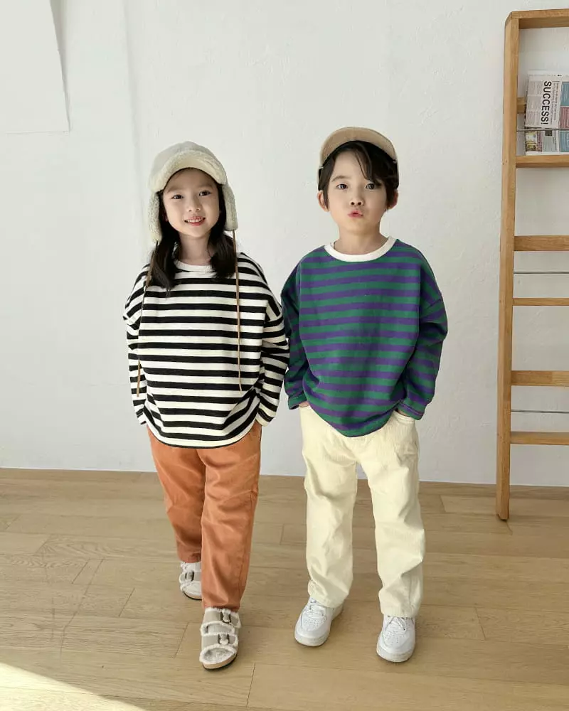 Witty Boy - Korean Children Fashion - #littlefashionista - Honey Wide Pants - 6