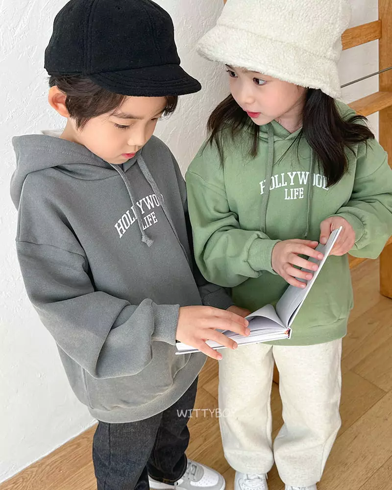 Witty Boy - Korean Children Fashion - #littlefashionista - Holly Hoody - 5