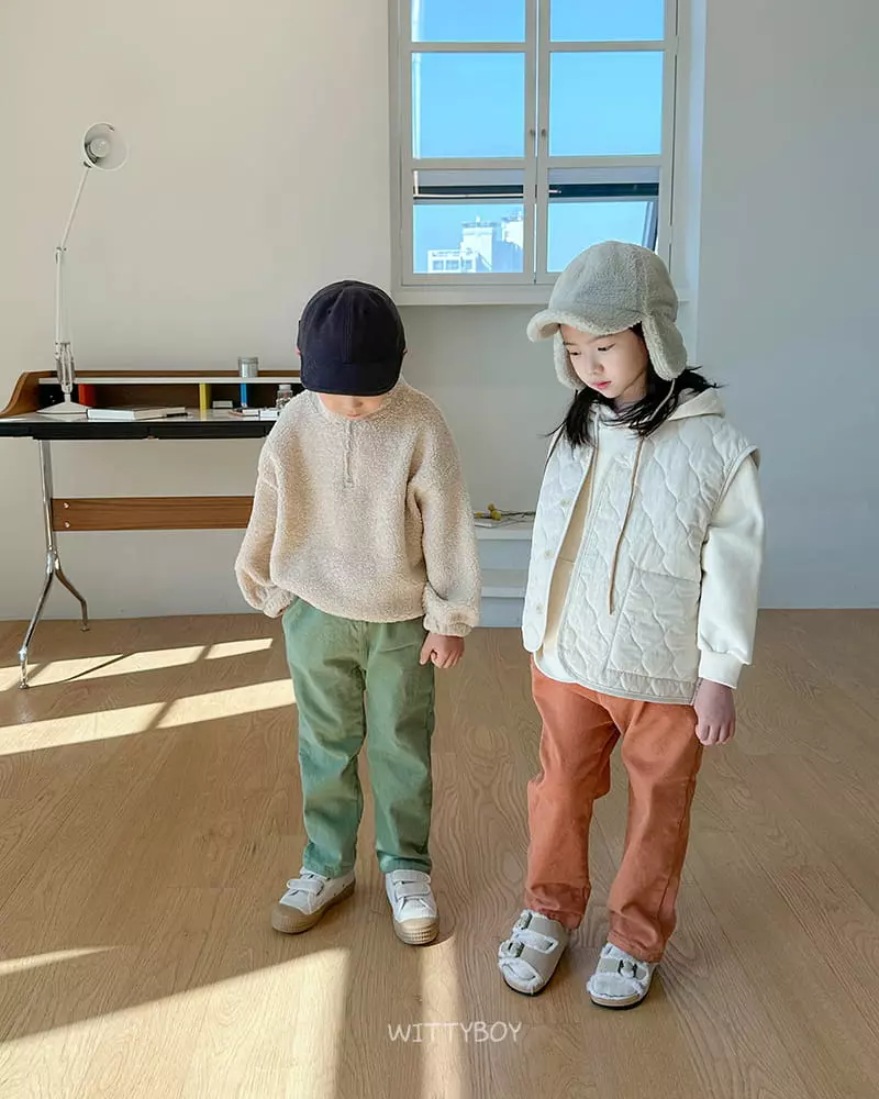 Witty Boy - Korean Children Fashion - #littlefashionista - Winter Pants - 4