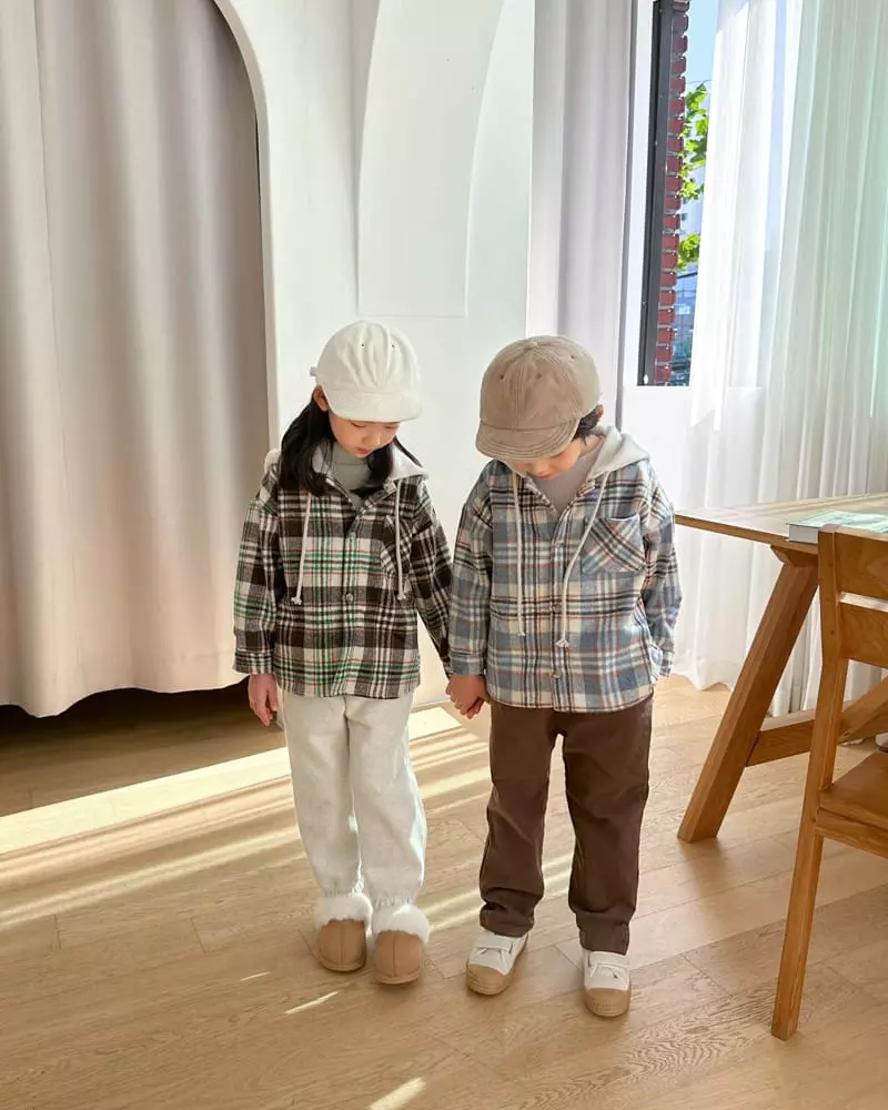 Witty Boy - Korean Children Fashion - #minifashionista - Bona Check Shirt - 5