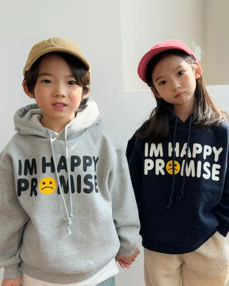 Witty Boy - Korean Children Fashion - #minifashionista - Happy Hoody - 9