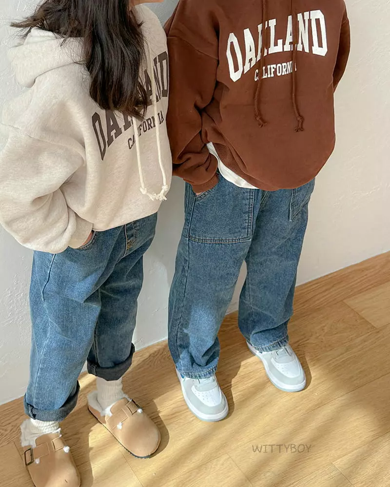 Witty Boy - Korean Children Fashion - #prettylittlegirls - Louie Jeans - 3