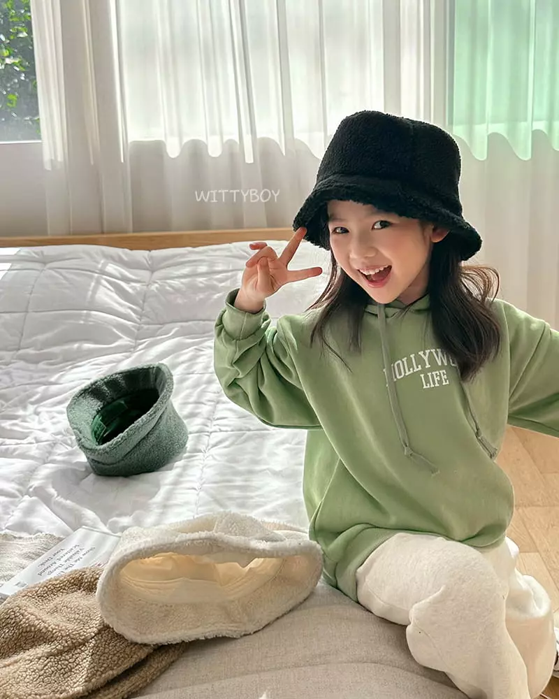 Witty Boy - Korean Children Fashion - #prettylittlegirls - Snow Bucket Hat - 3