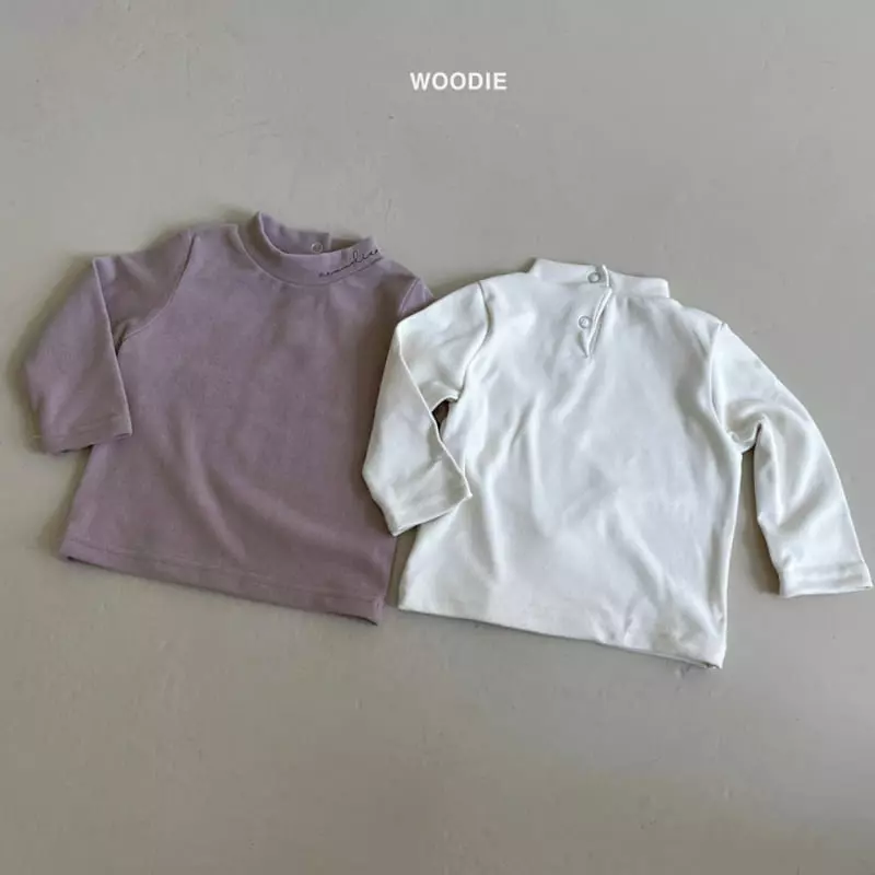 Woodie - Korean Baby Fashion - #babyboutique - Woodie Turtleneck Tee - 9
