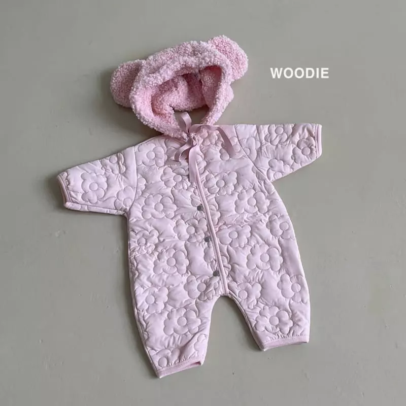 Woodie - Korean Baby Fashion - #babyboutique - 4 Oz Quilting Bodysuit - 6