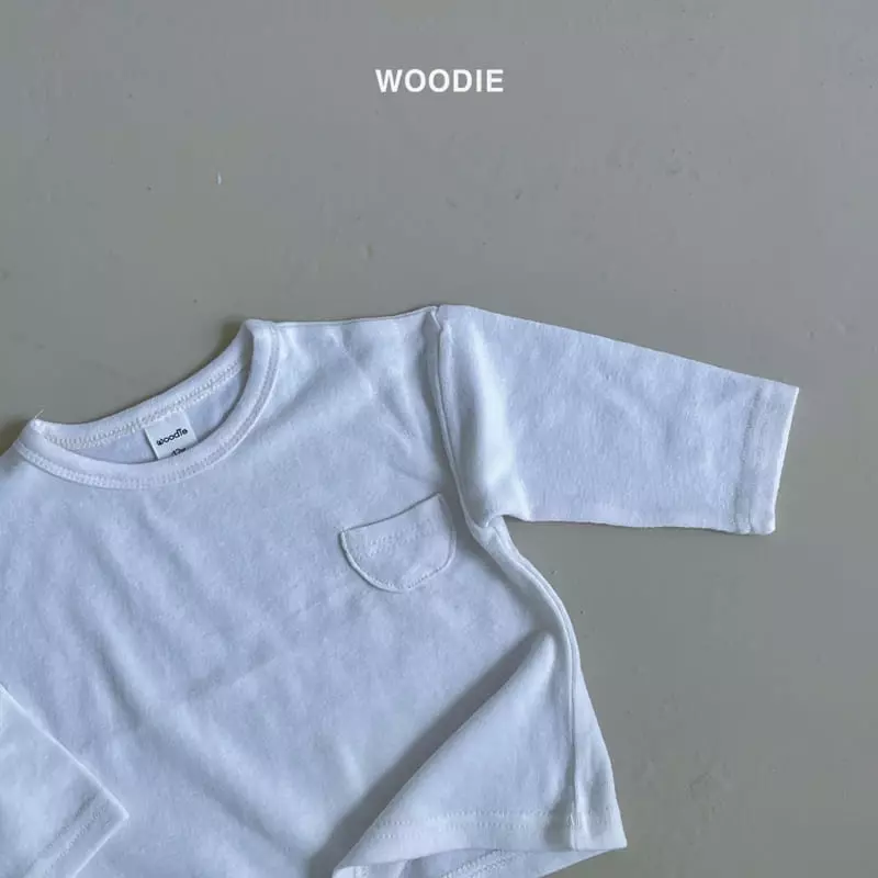 Woodie - Korean Baby Fashion - #babyboutique - Pocket Tee - 2